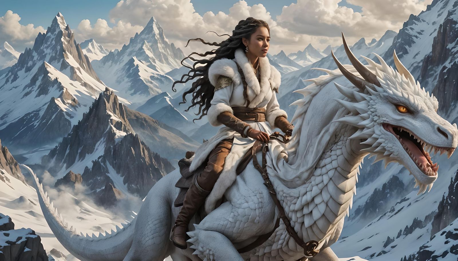 Tallia, Scout of the Wingless Dragon Tribe  by @Sanria