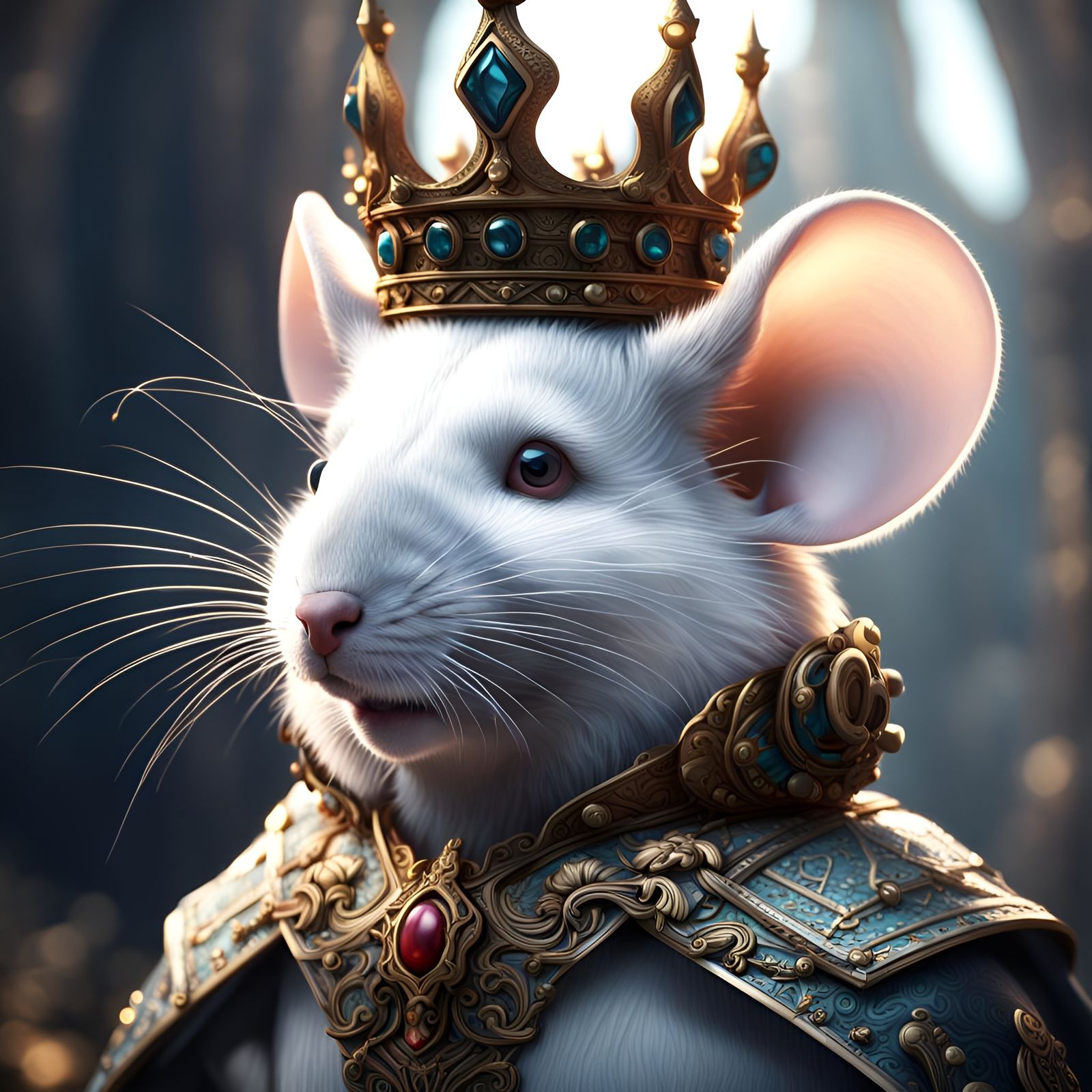 the rat king - AI Generated Artwork - NightCafe Creator