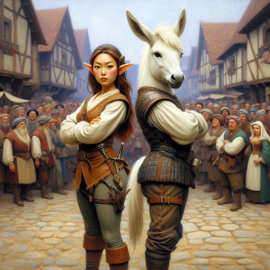 "What are you lookin' at?"