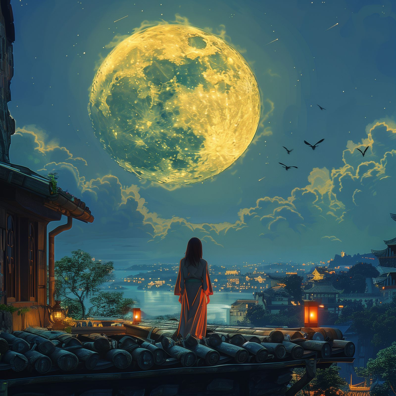 Sleepwalker on the roof