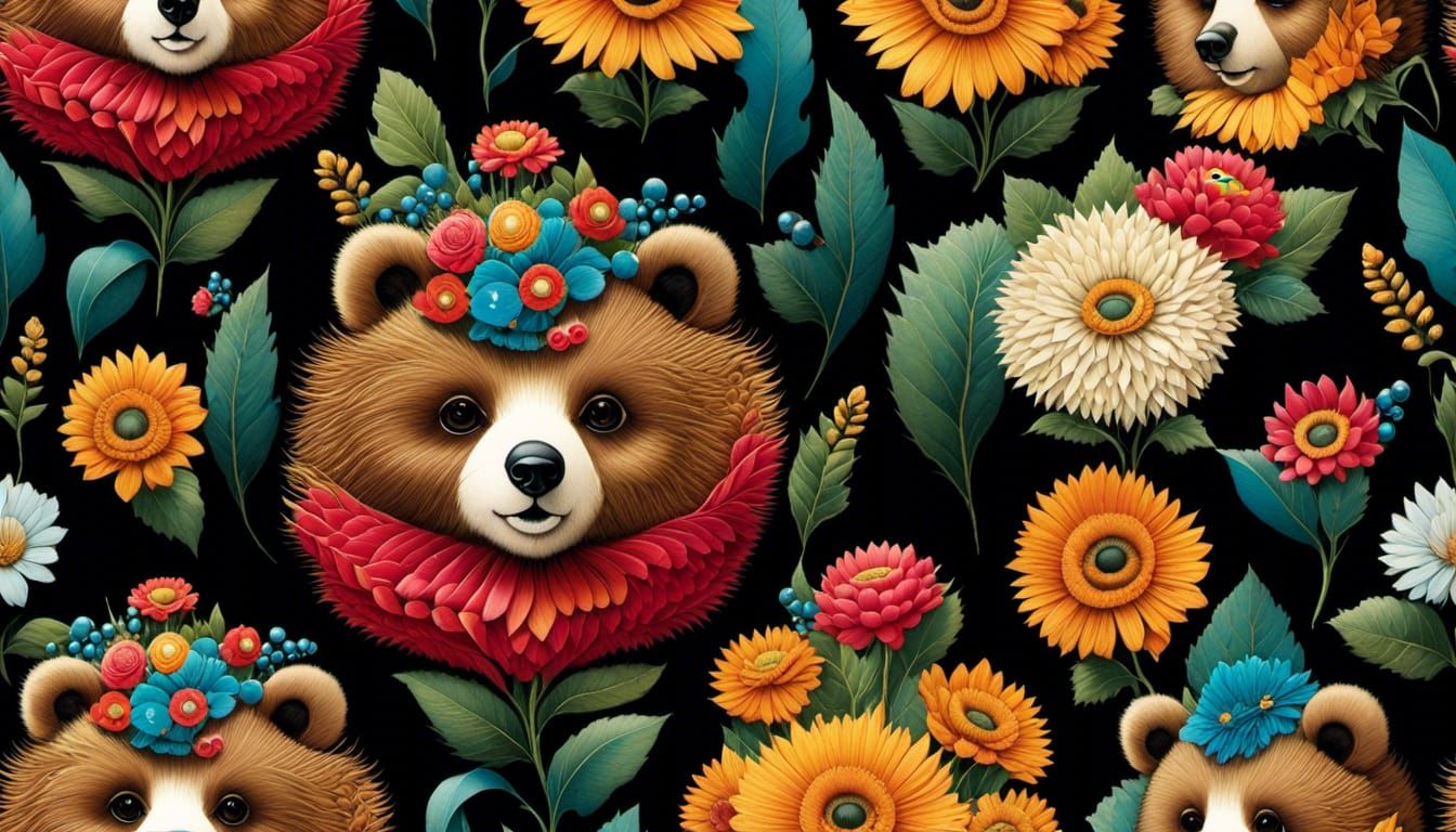 Cudlt Bear Pattern