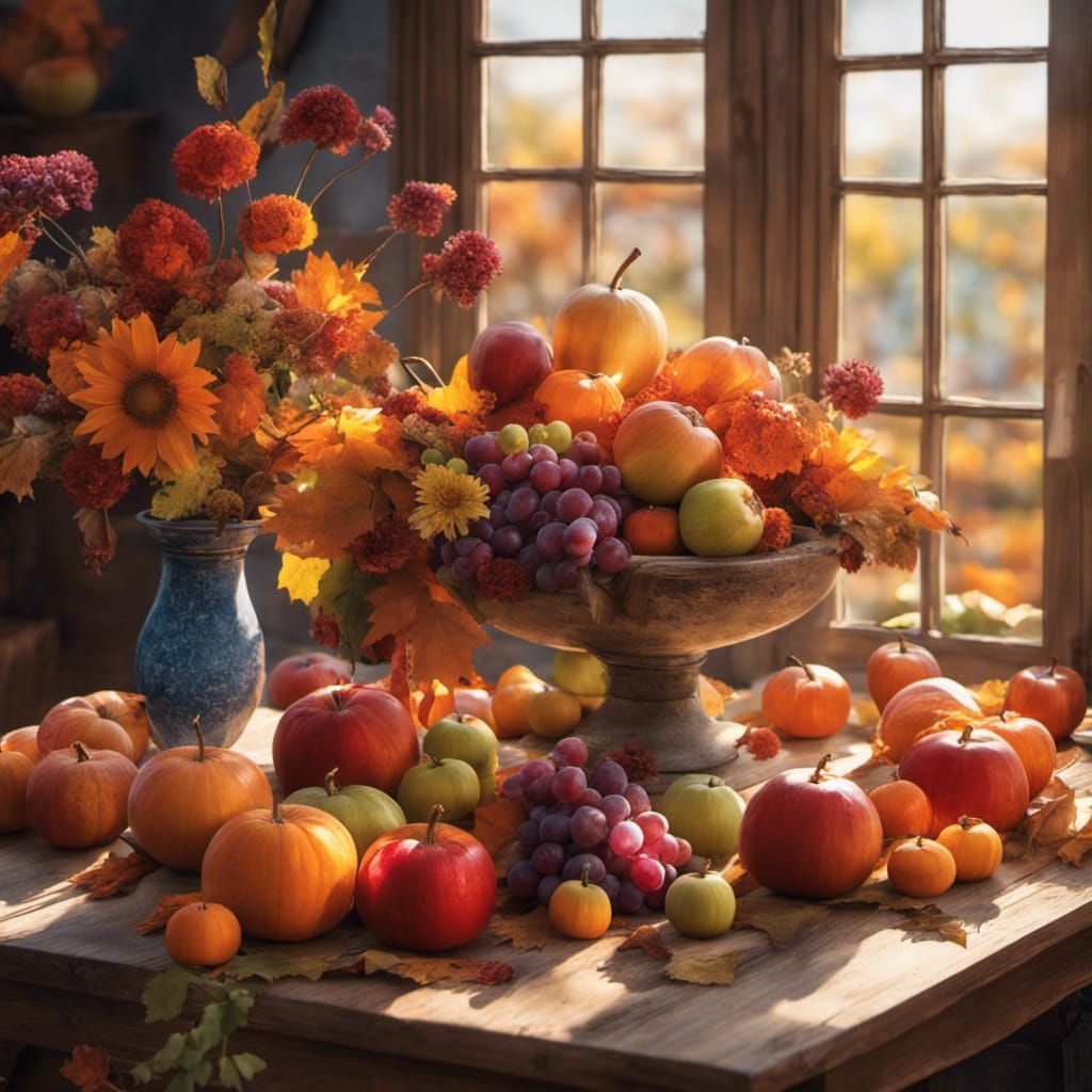 Fall Harvest  by @StockVixen