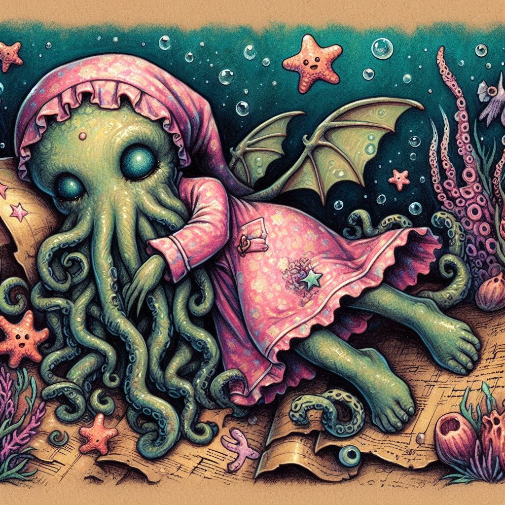 Cutehulhu waits dreaming