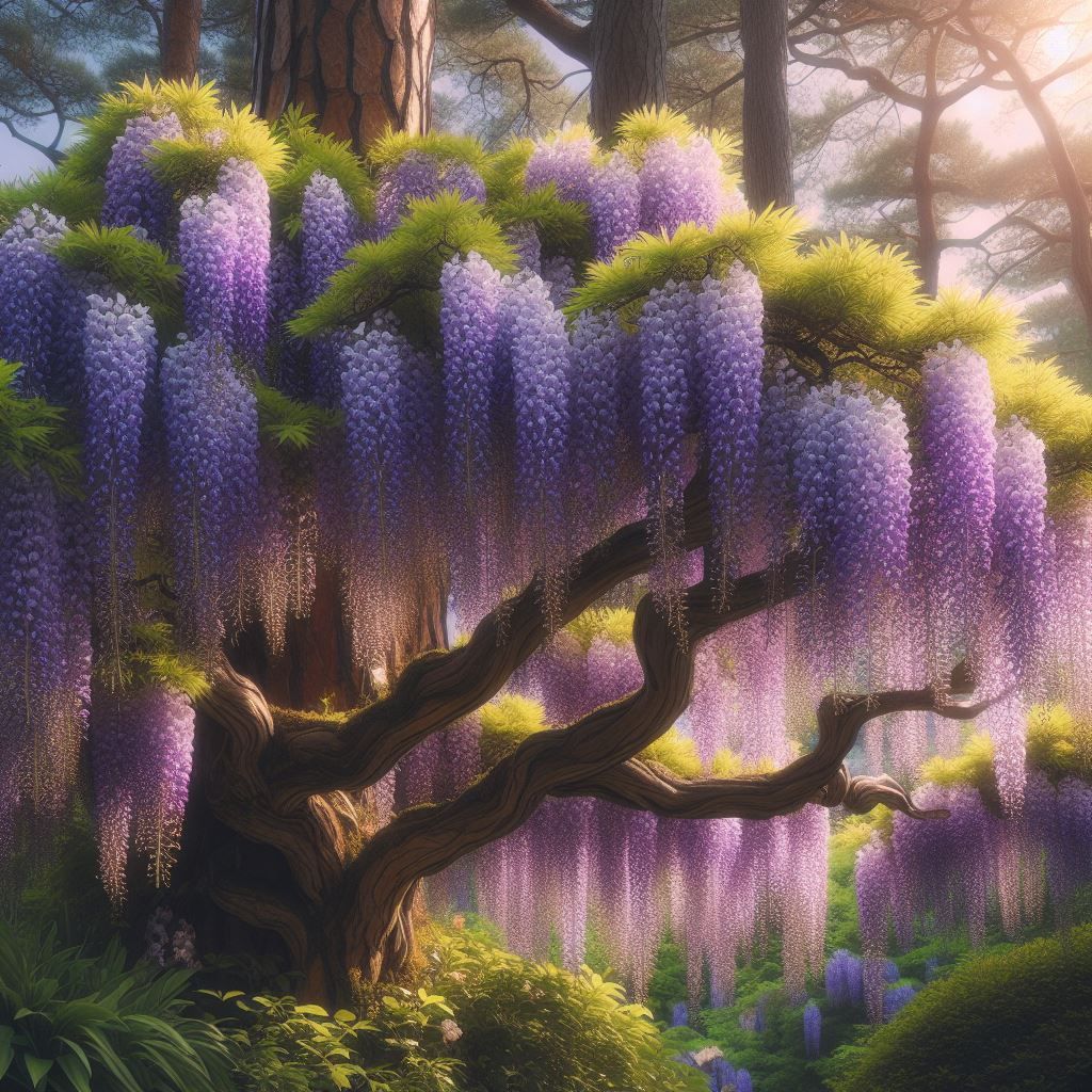 Wisteria flowers 3