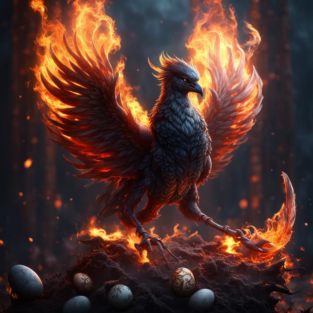 The Phoenix rises.  by @i_C_Flyingpigs