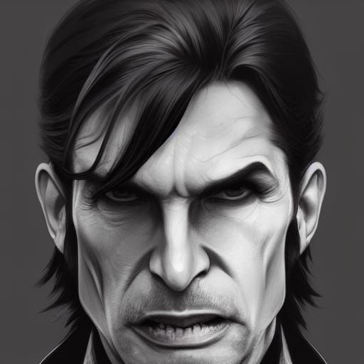vampire, male, italian, mafia boss, stern