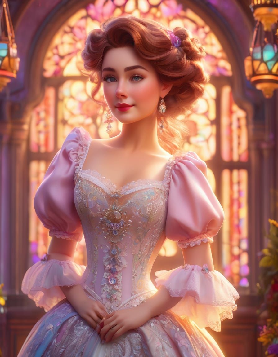 A Disney princess...