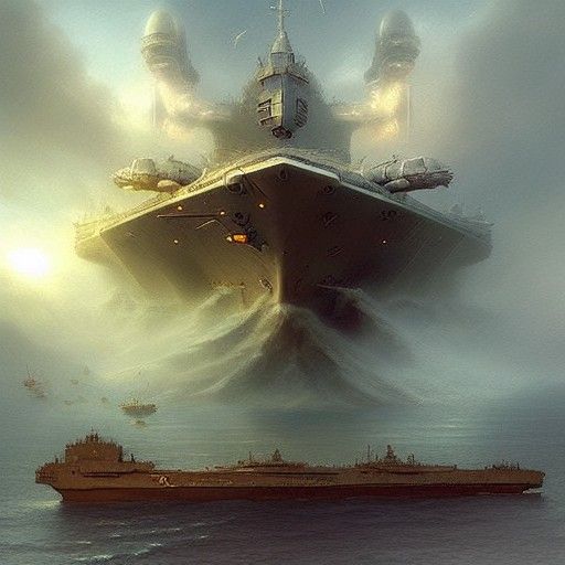 Dwarf aircraft carrier.