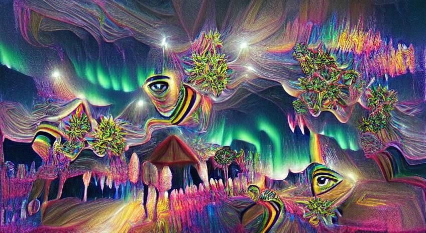 aurora soulealis + DMT + LSD