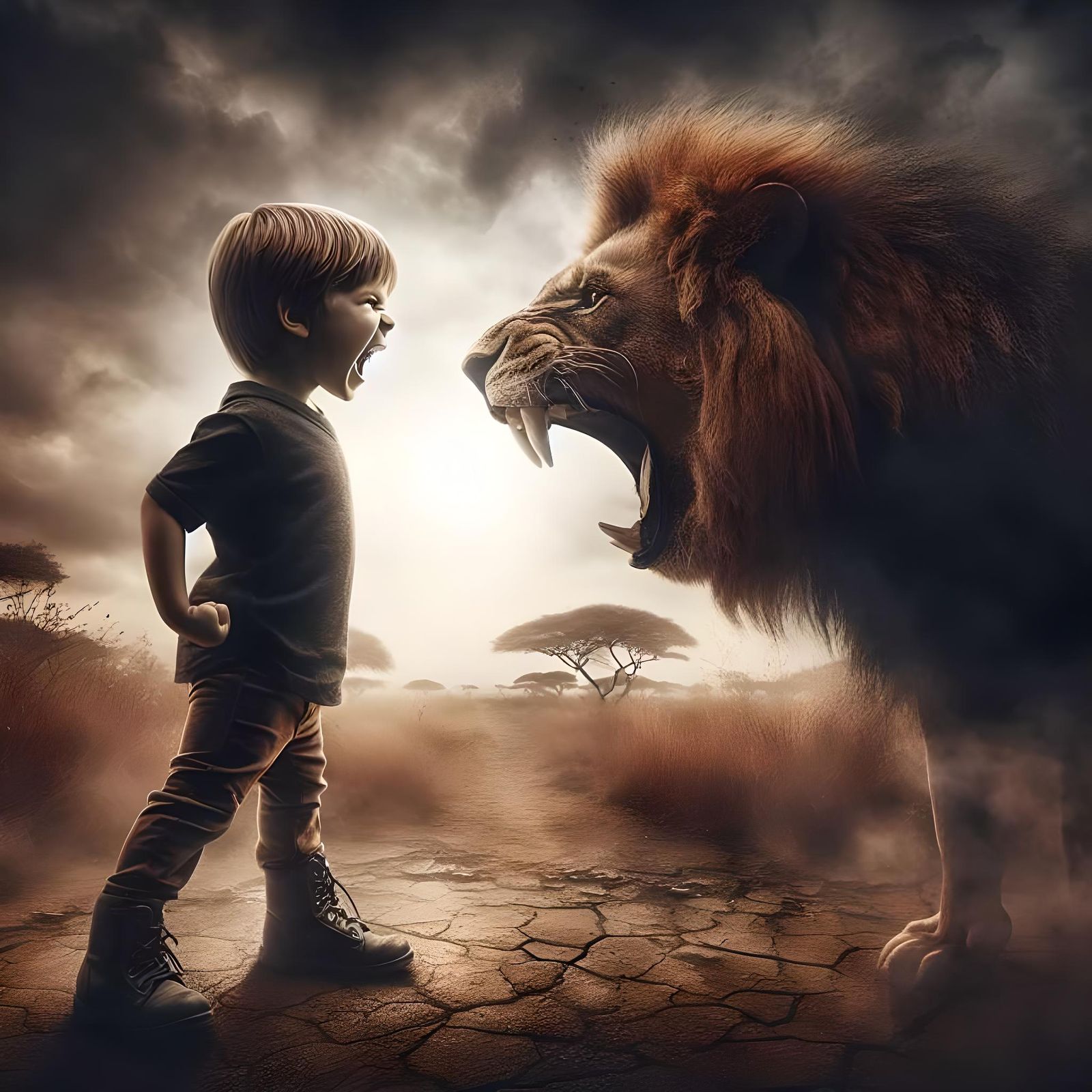 You're not so big, King!