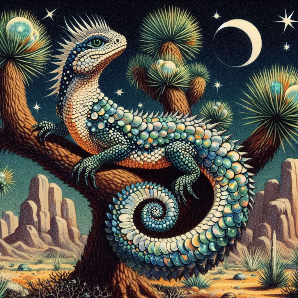 Enchanting Crescent Moon