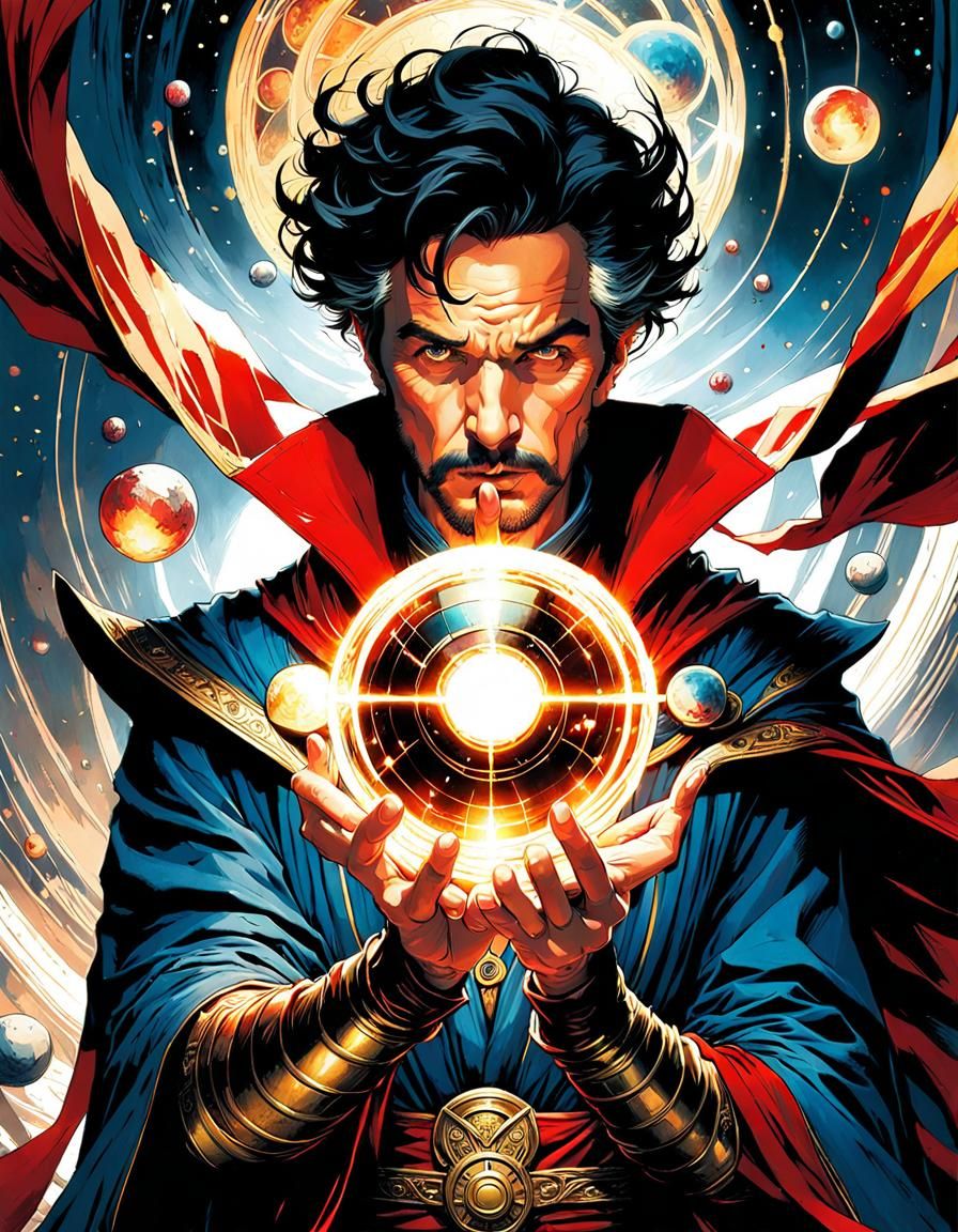 Dr Strange - AI Generated Artwork - NightCafe Creator