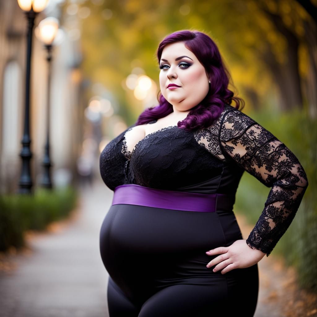 cute curvy bbw AI Generated Artwork NightCafe Creator