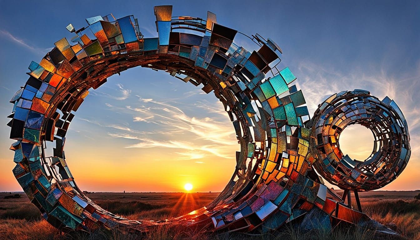 Abstract Sculptures  by @blenta