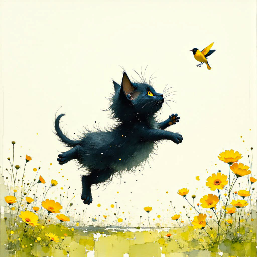 I can catch it! (3 images)