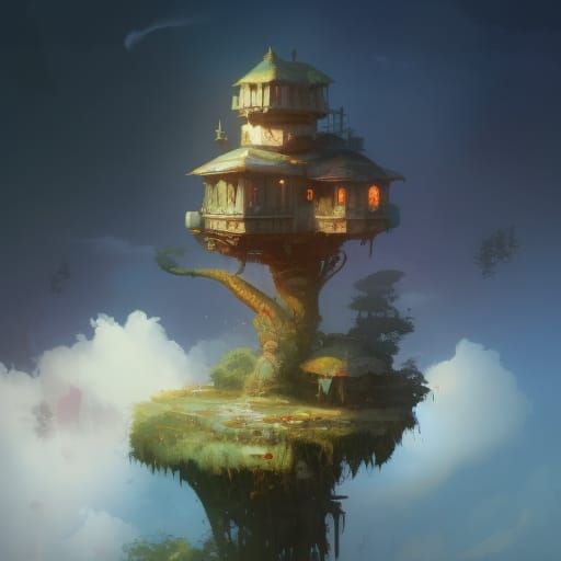 House on a Cliff