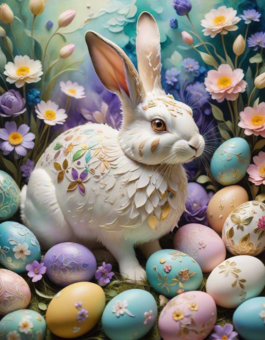 Easter eggs  by @Sasha