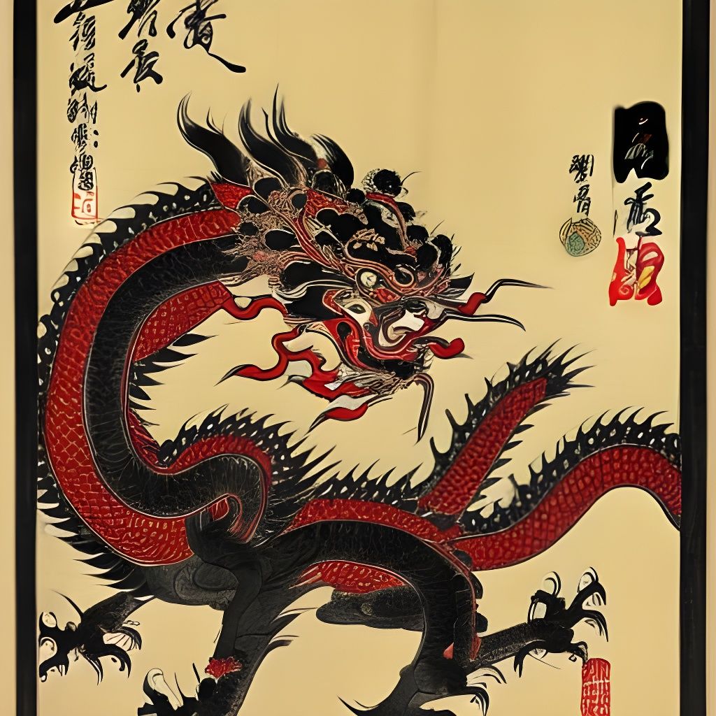 Ancient Chinese Dragon - AI Generated Artwork - NightCafe Creator