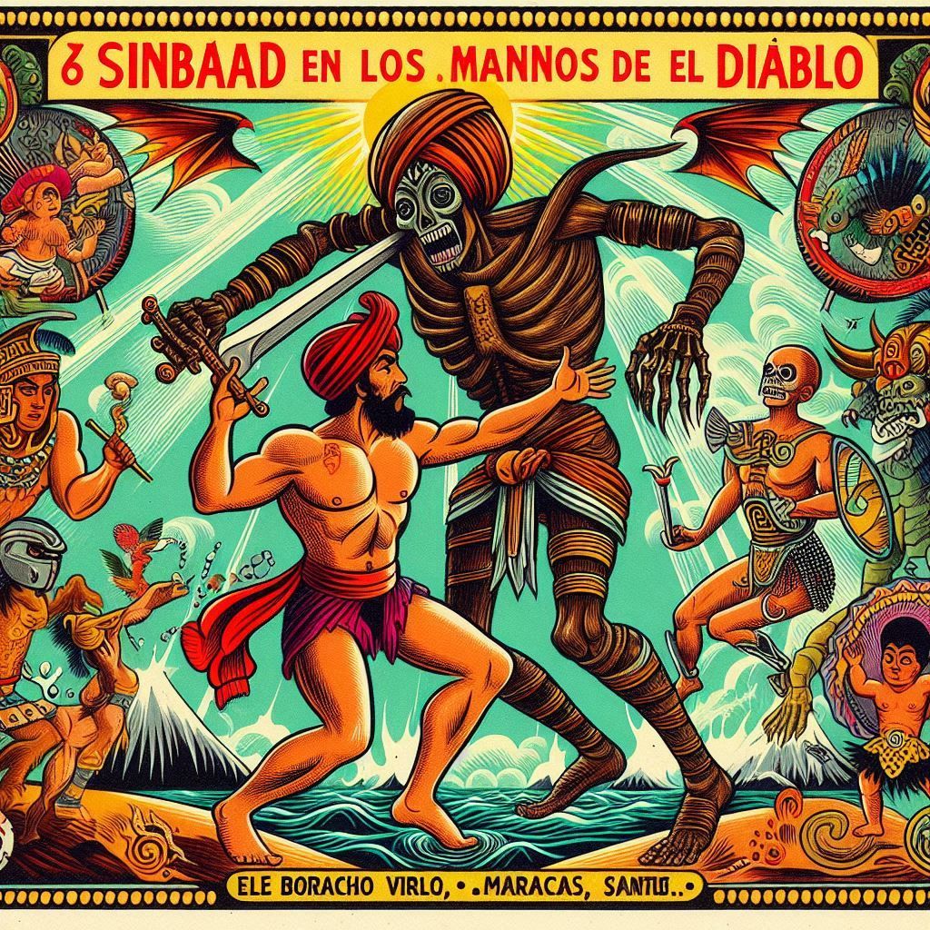 simbad en los manos del diablo