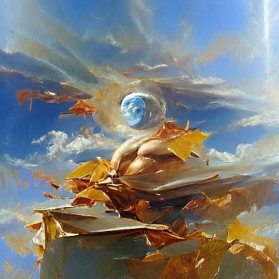 The autumn sky was as bright as Zeus’ eyes. Nary a cloud ble...