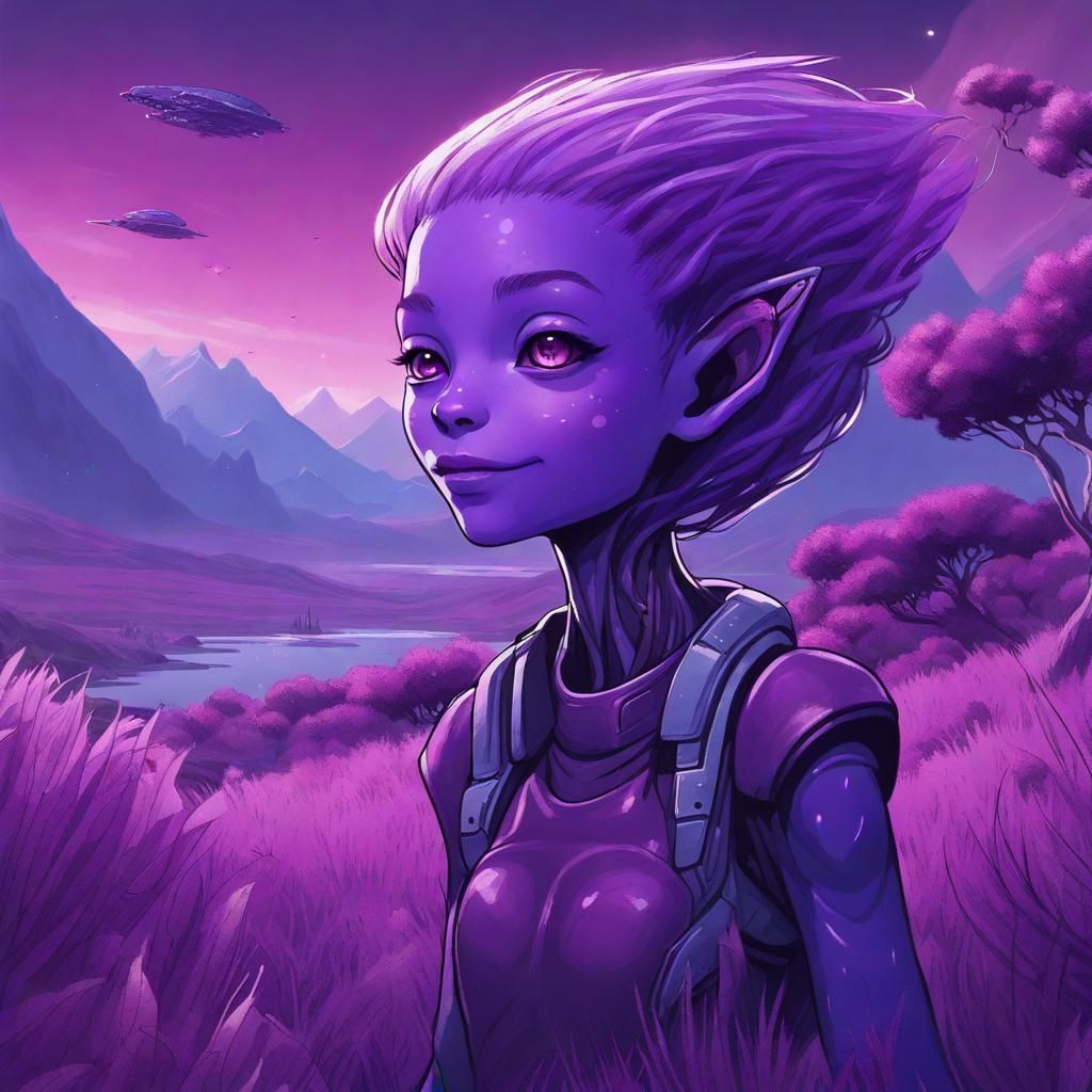 The Purple Planet