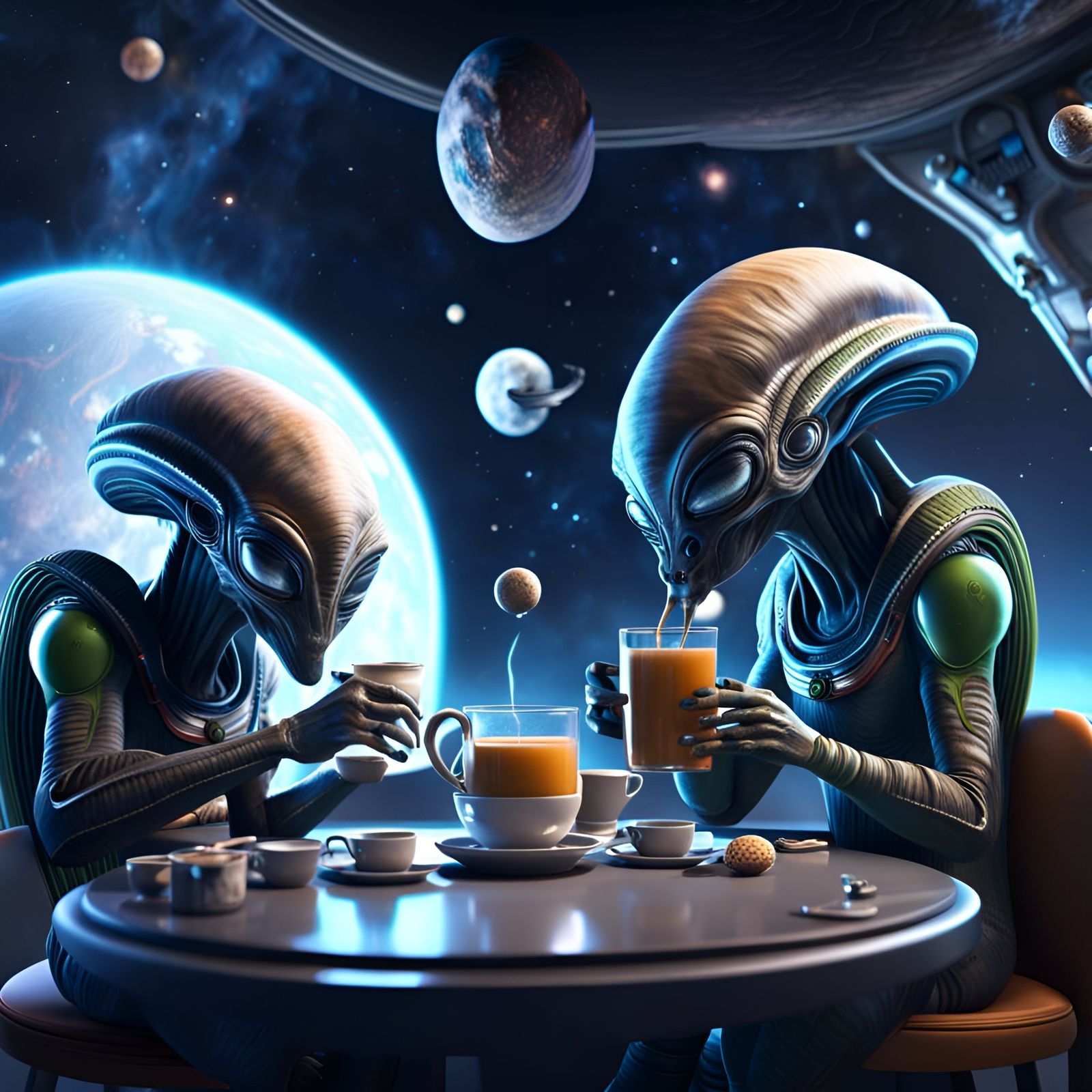 Alien Cafe