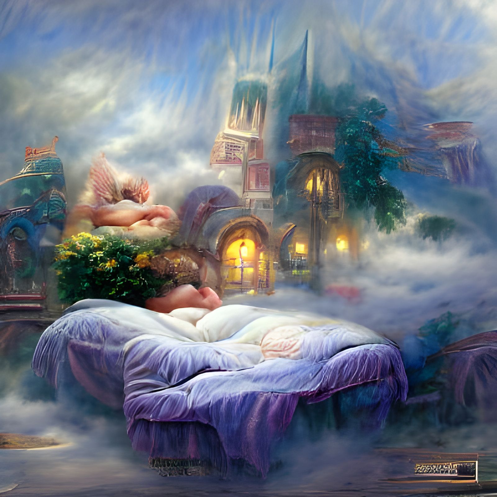 Sleep little one, sleep my lover, I will soon join you in this wonderful slumber