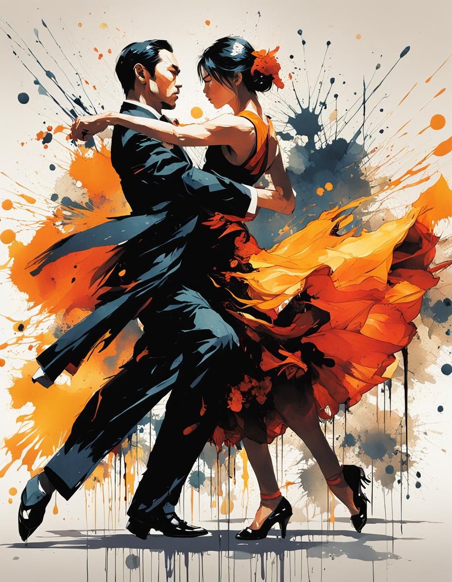 tango dancers   by @Katie May