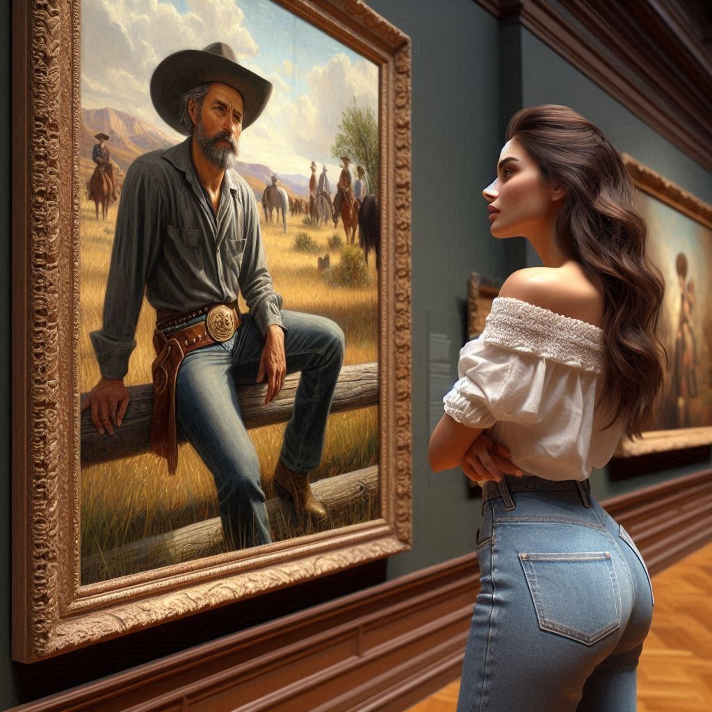 Painting Cowboy