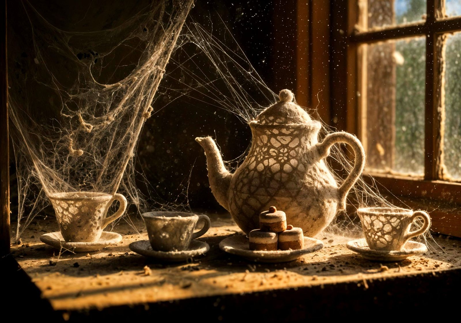 The Silken Tea Party  by @Runarguten