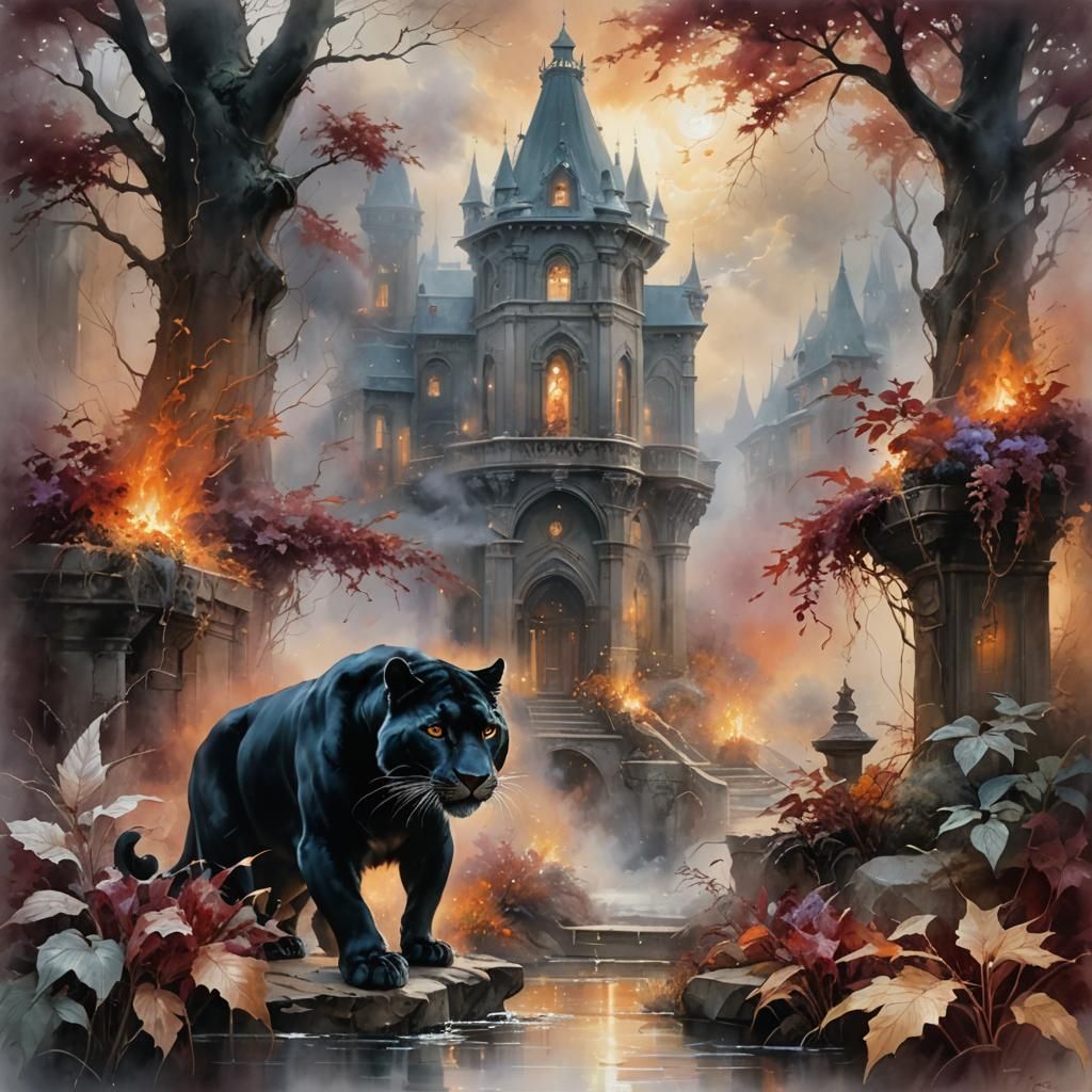 The guardian of the temple  by @Domy