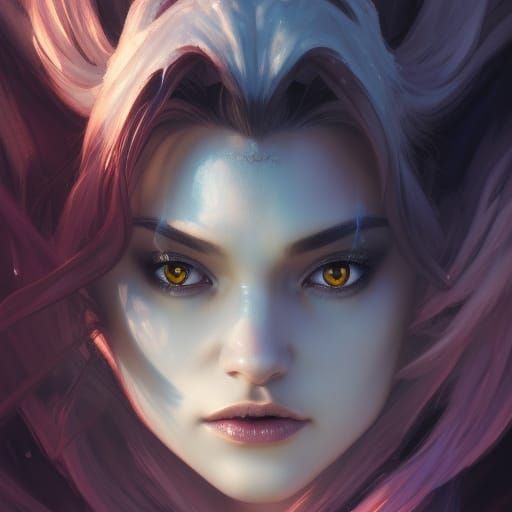 Demonic Eldridge Demon Princess AI Generated Artwork NightCafe Creator