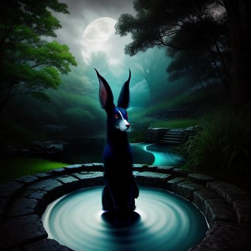Midnight in the garden in your dreams   by @James