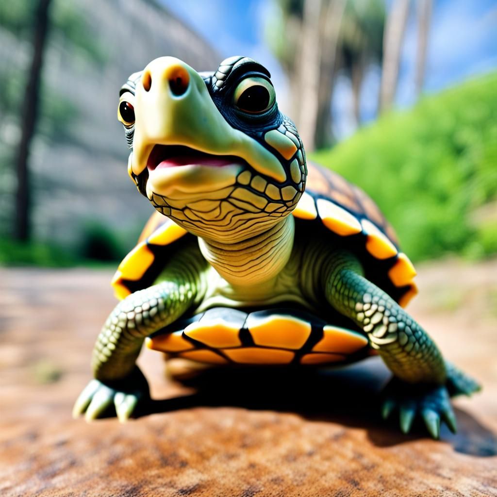 More happiness, more joy, I want the happiest turtle in the ...