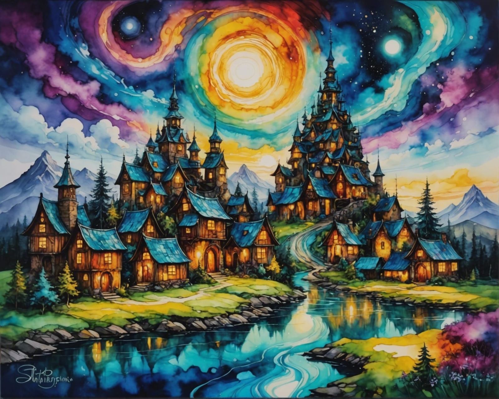 The mythical village