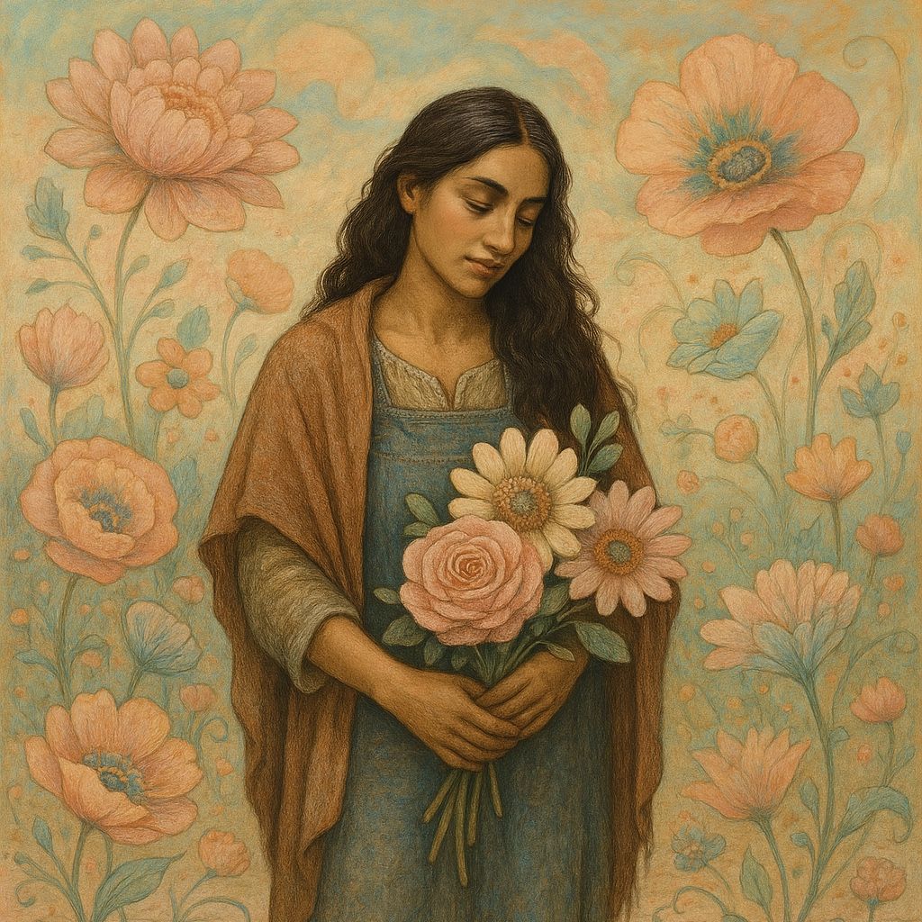 mother loves flowers