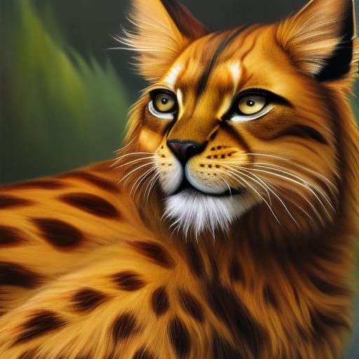 The Bengal Lion - AI Generated Artwork - NightCafe Creator