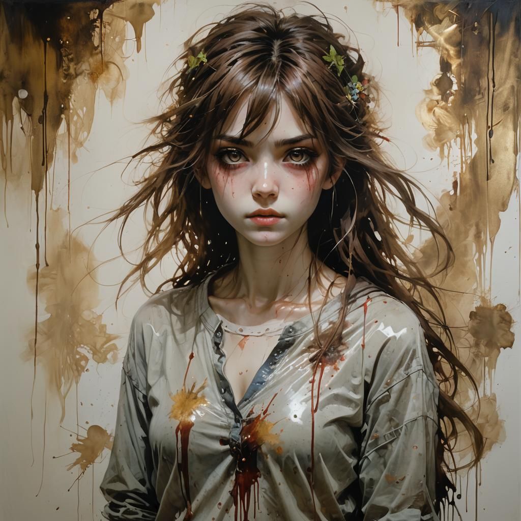Anime, full body, shiny skin, detailed face, detailed eyes, ...