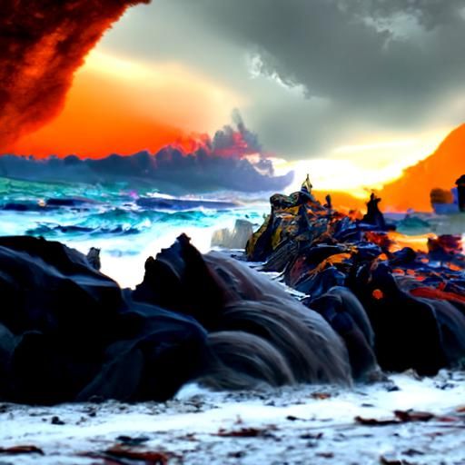 Stormy Beach
