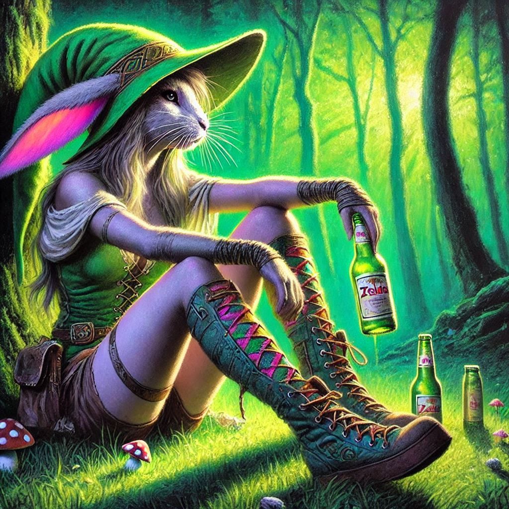 My Dark Fantasy Series Zelda Rabbit