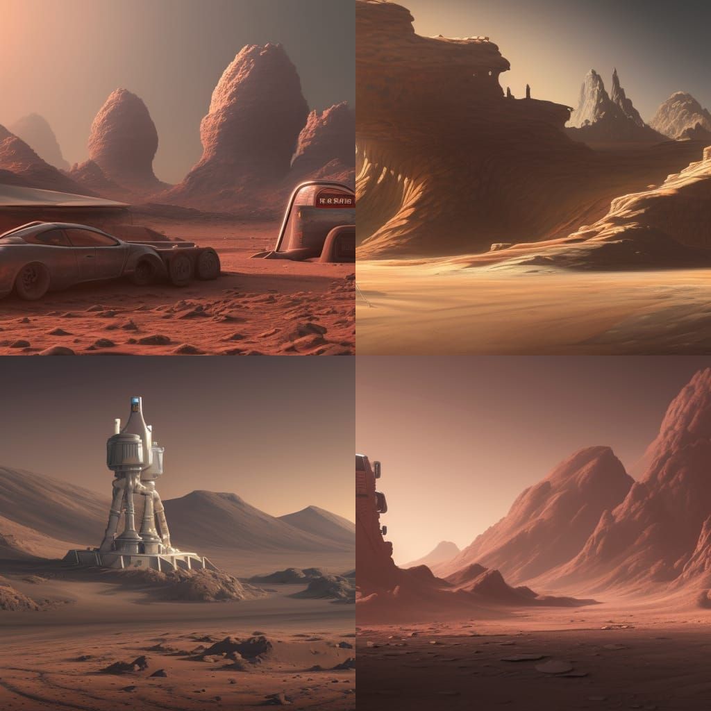 Gas station on Mars 2.0