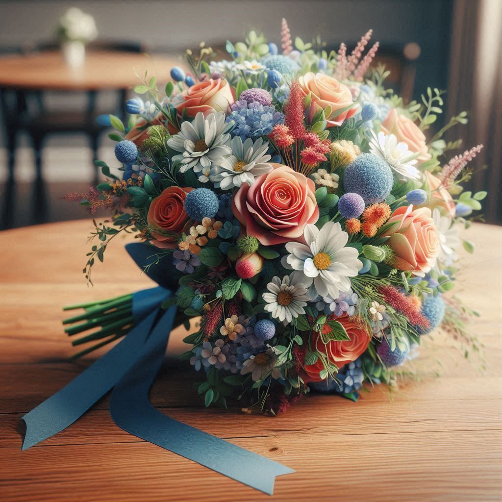 Beautiful bouquet of flowers