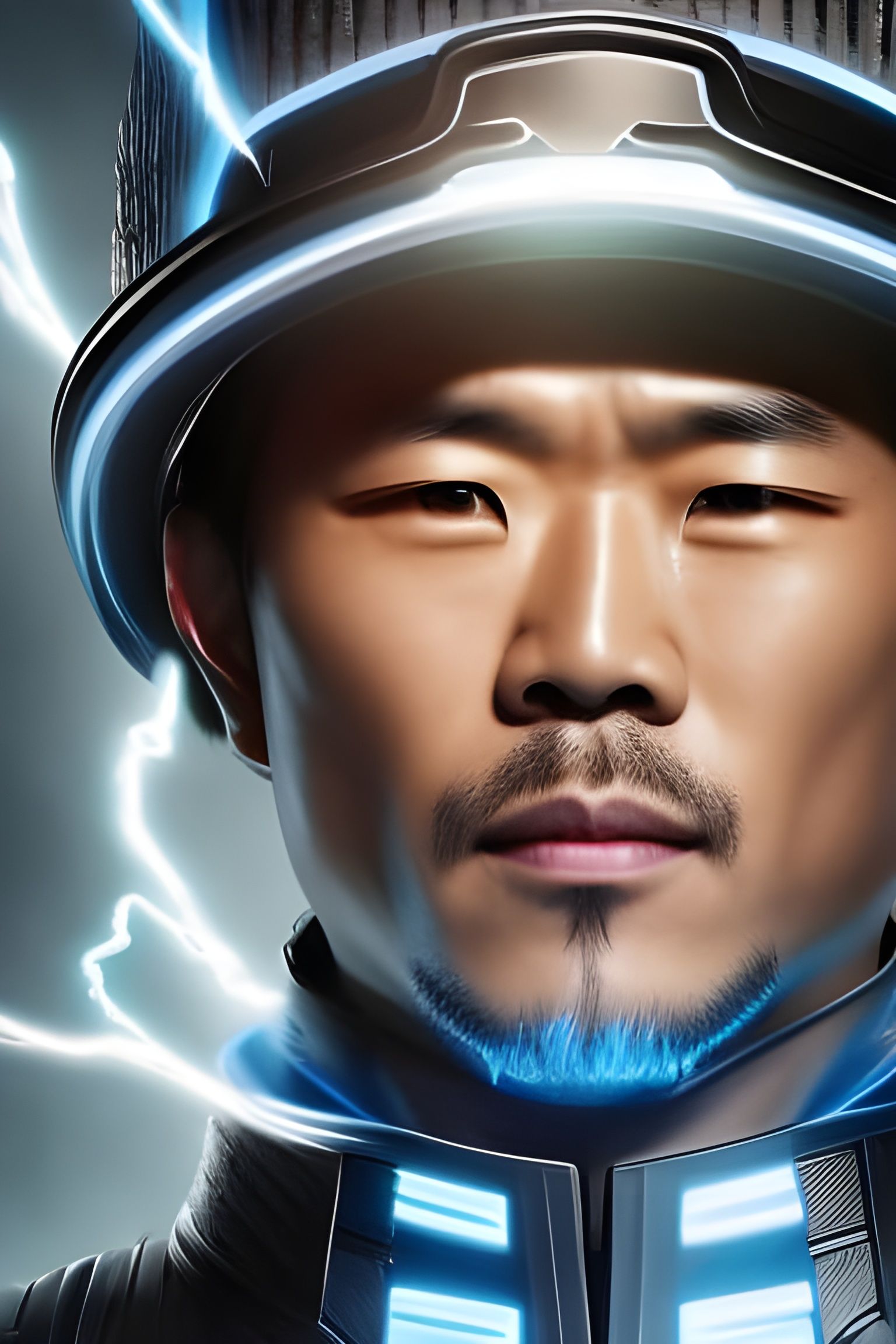 Lord Raiden, Cyberpunk Thunder God - AI Generated Artwork - NightCafe ...