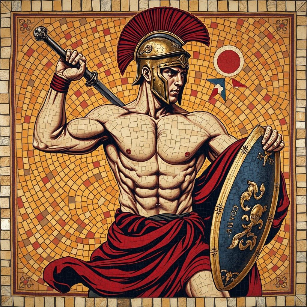 The Gladiator  by @Saxatilis