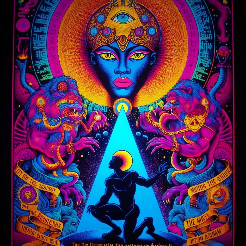 yaldebaoth bestowing his evil quest on to yakub