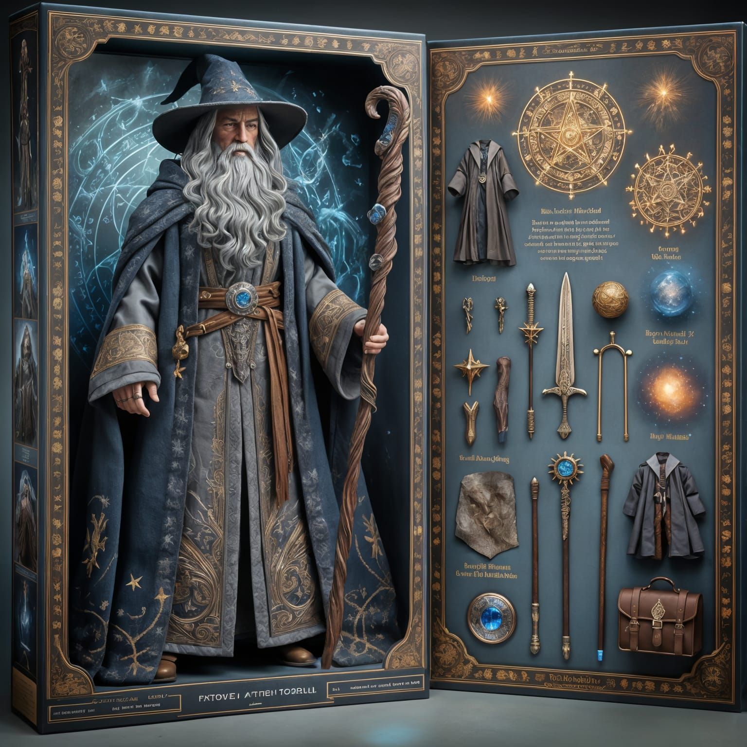 GANDALF: Deluxe Collector’s Vault  by @Eve Crowe