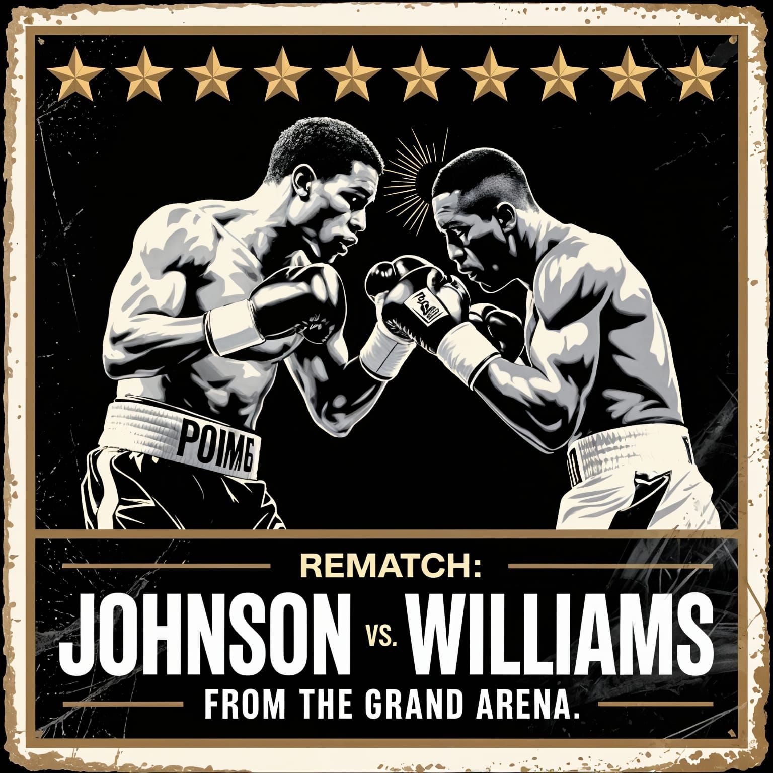 Johnson VS. Williams  by @TheArtizt