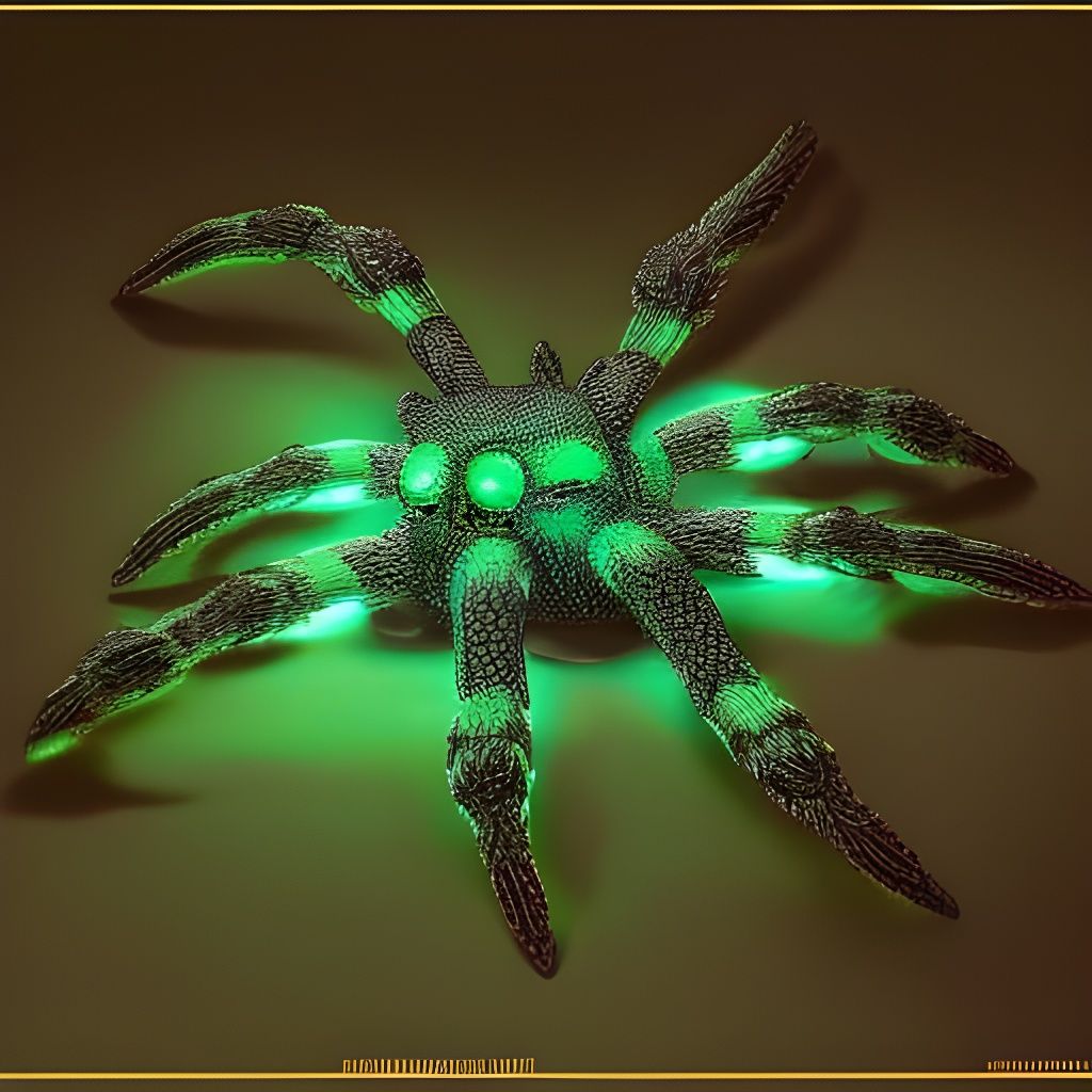 Bubble spider #13 - AI Generated Artwork - NightCafe Creator