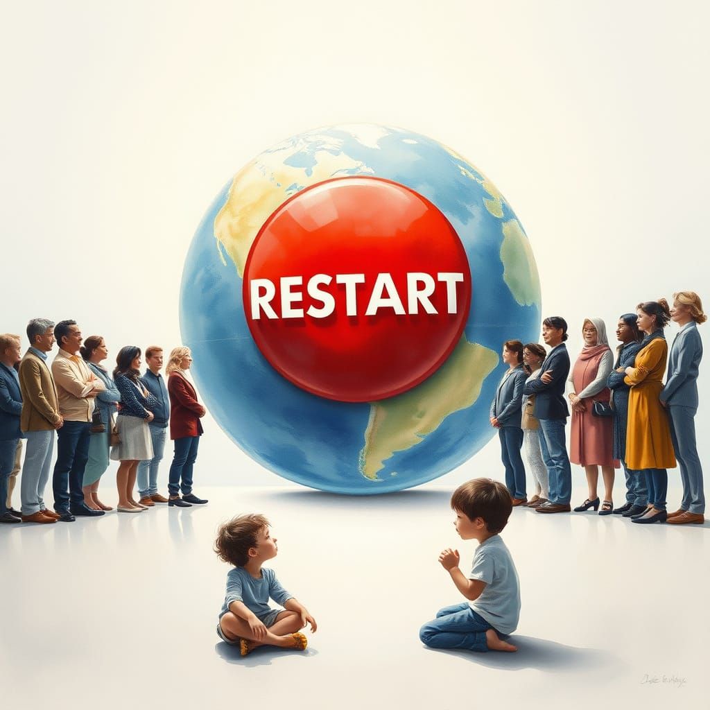 Please, Press the Button!  by @Maria