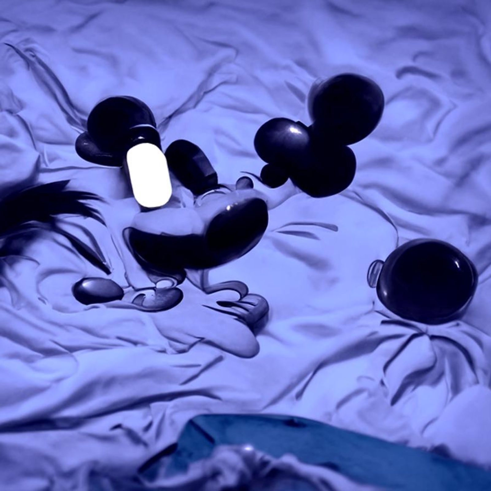 mickey mouse sleeping